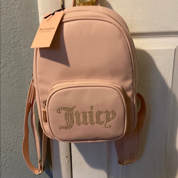 Juicy Couture Handbags - Juicy Couture Light Pink Backpack